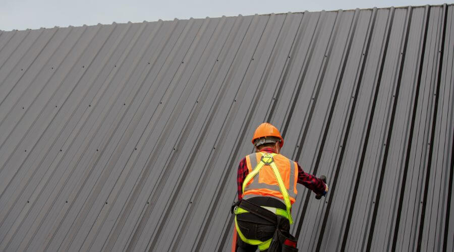 Professional metal roof installation services in Brayton, IA